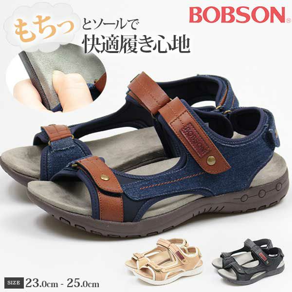 レディース スポーツサンダル Bobson Bow 9006 公式 靴のニシムラ本店