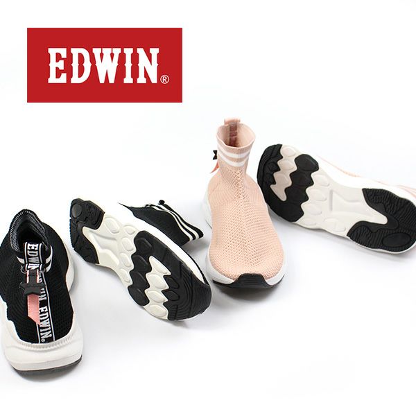 キッズ スリッポン Edwin Edw 3562 公式 靴のニシムラ本店