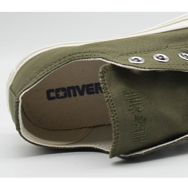 コンバース Converse All Star Military Slip Ox スニーカー オールスター ミリタリー オックス 公式 靴のニシムラ本店