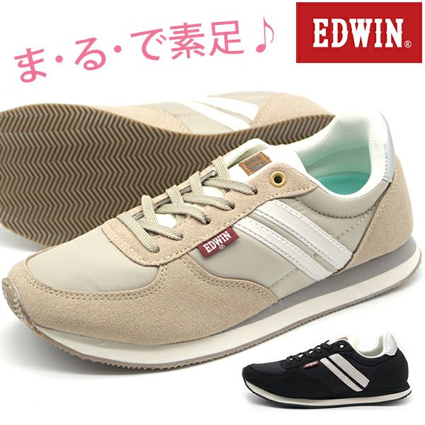 レディース スニーカー Edwin Edw 4170 公式 靴のニシムラ本店